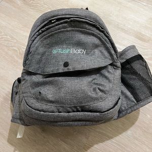 Tush Baby Hip Carrier - Grey - preowned